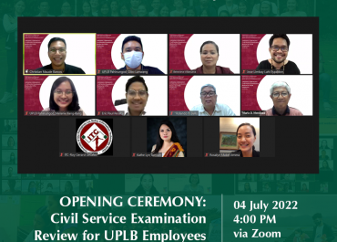 Pahinungod Hosts the Opening Ceremony of the Civil Service Examination Review